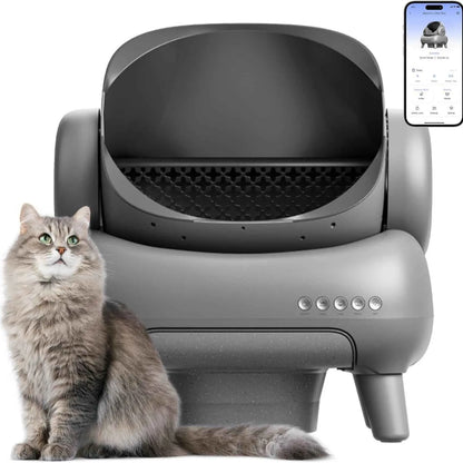 Neakasa Above Open litter box Self-Cleaning Cat Toilet Large Capacity Cat Litter Mat For Multiple Cats