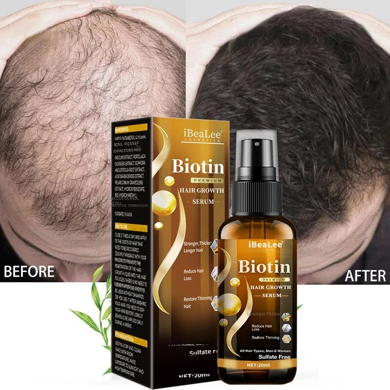 iBeaLee Hair Care Serum for Nourished and Thick Hair
